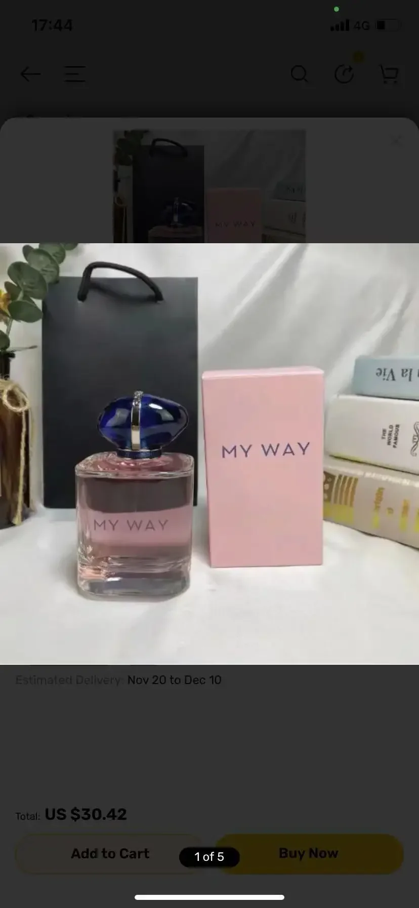 

Высококачественный аромат my way длительный естественный вкус унисекс Быстрая доставка 1