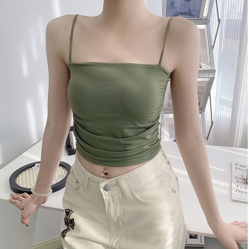 

Women Summer Tanks Camis Vest Fashion Casual Ladies Street Tanks Tops Tees Hotsweet B3256