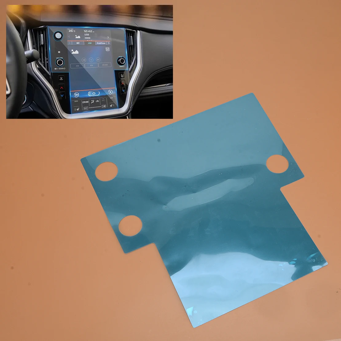 

11,6 "Автомобильная Центральная навигация, сенсорный экран, защитная пленка, наклейка, подходит для Subaru Outback 2020 2021 2022 Clear PET