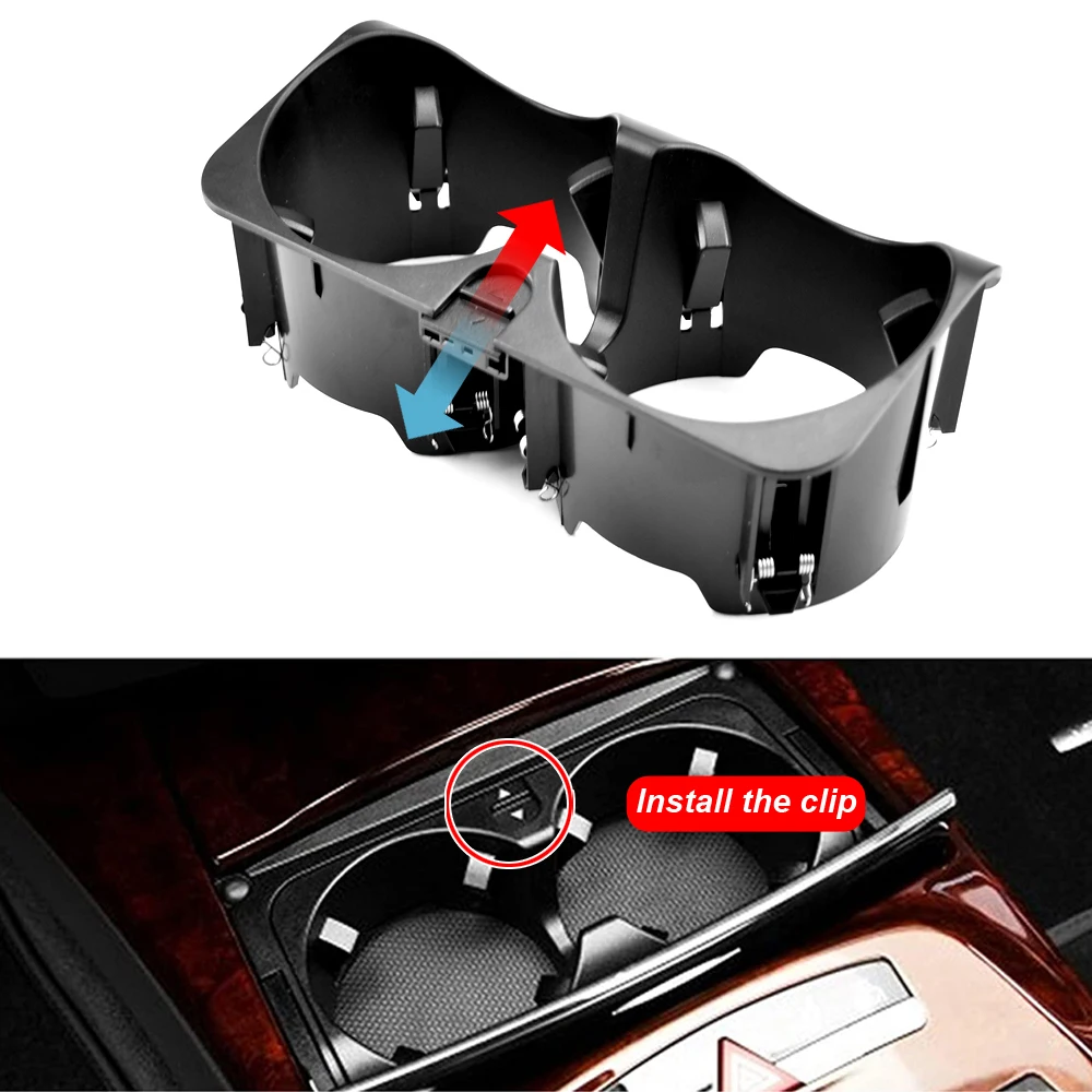 

Car Styling Centre Console Drinks Cup Holder Replacement for Mercedes-Benz S Class W221 Facelift Left hand drive only