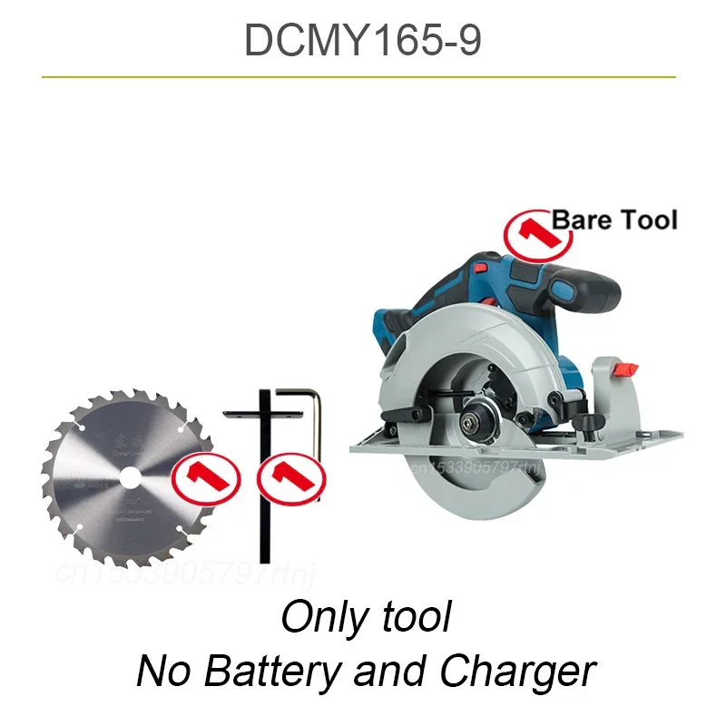 

Dongcheng DCMY165 Аккумуляторная циркулярная пила Бесщеточная 20 В 165x20 мм Глубина 59 мм 5000 об/мин Регулируемый угол 0-50 градусов Универсальный аккумулятор