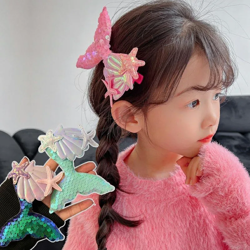 

7 Combination Sequin Mermaid Starfish Shell Combination DIY Creative Hobby Art and Craft Supplies Decorative Material