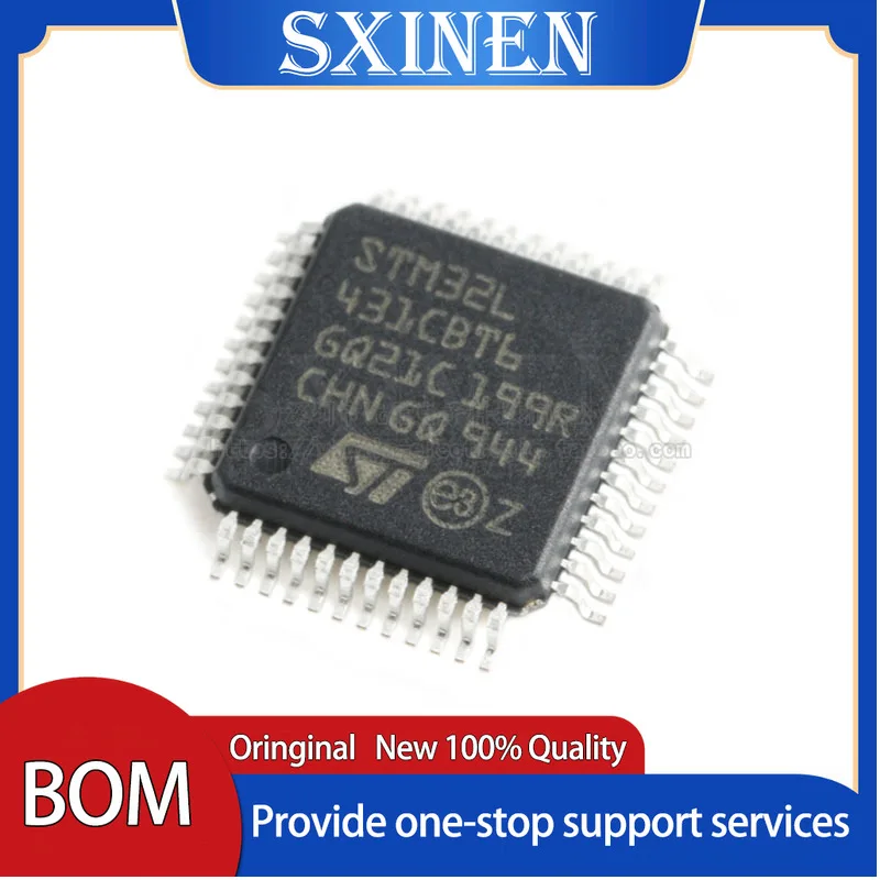 

2PCS ,STM32L431CBT6 LQFP-48 ARM Cortex-M4 32-bit Microcontroller-MCU