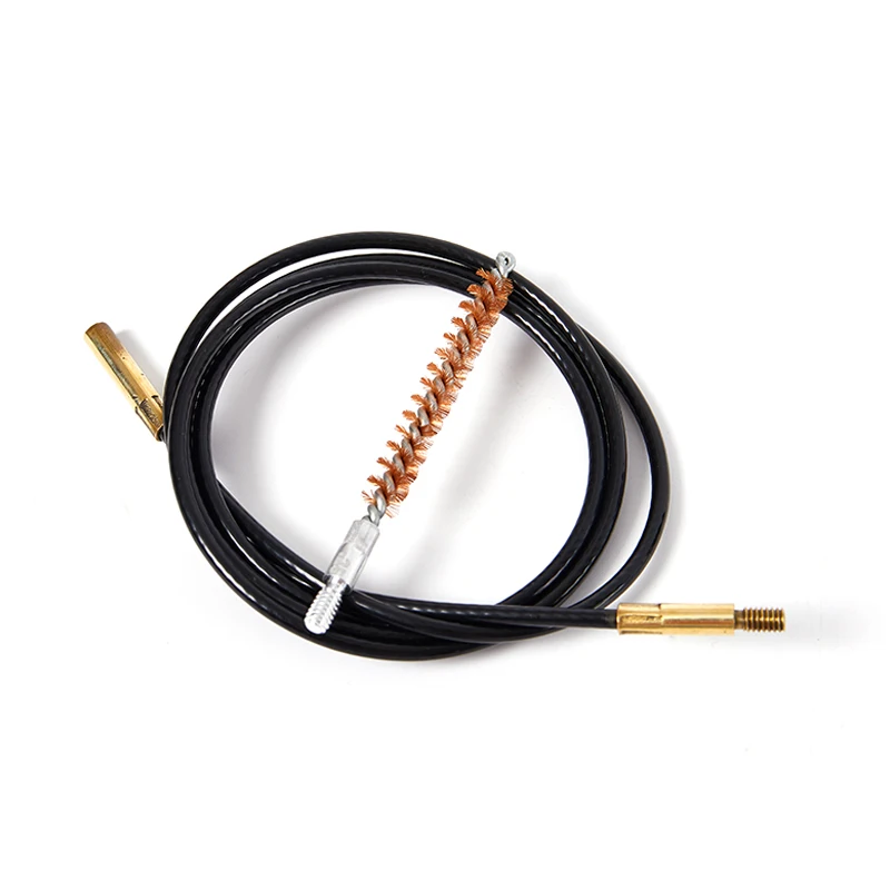 

22 калибра ~ .45 калибра 9 мм 12GA чистящее отверстие пистолетной винтовки ствол Чистящая Щетка веревка