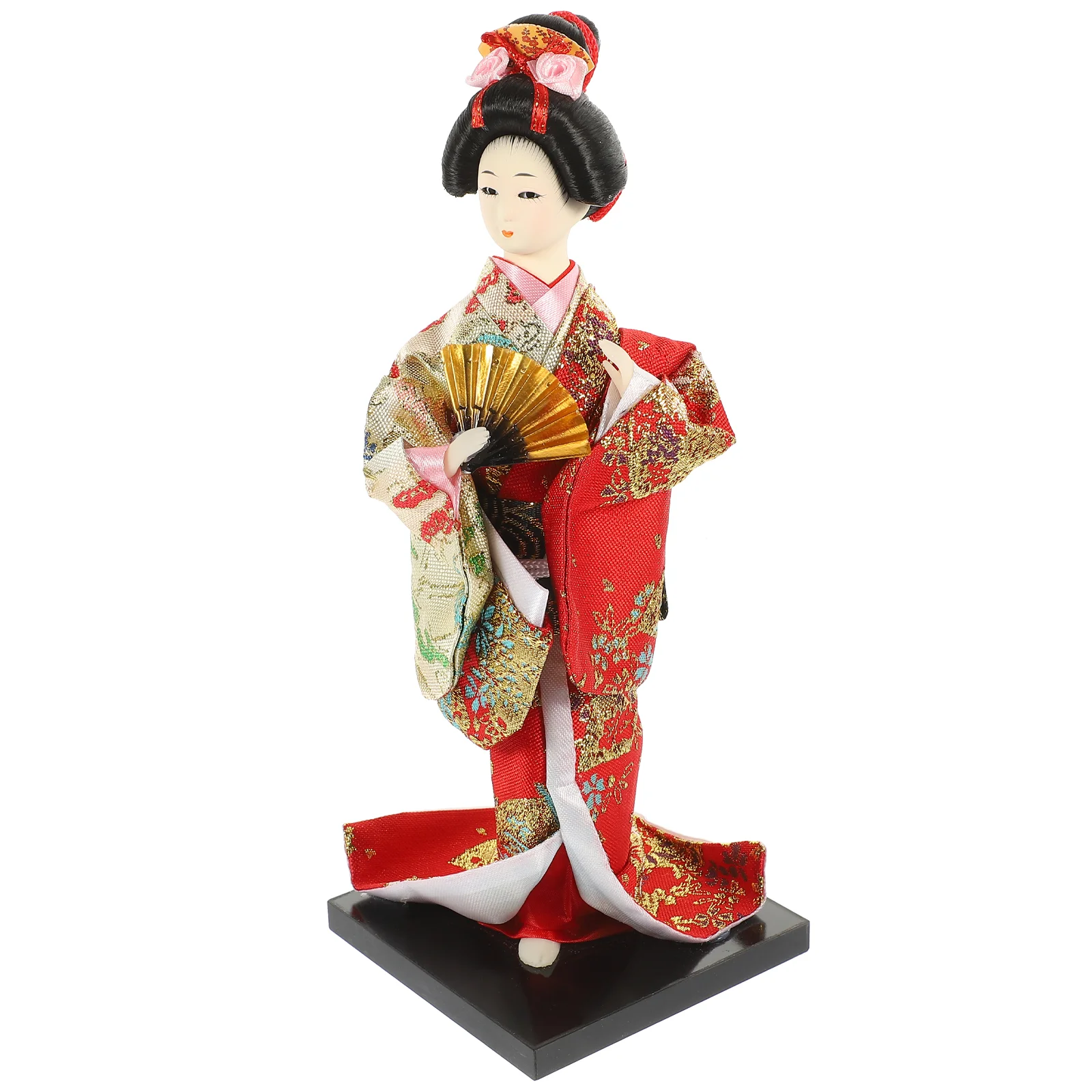 

Kimono Japanese Style Desktop Adornment Folk Crafts Handmade Fabric Geisha
