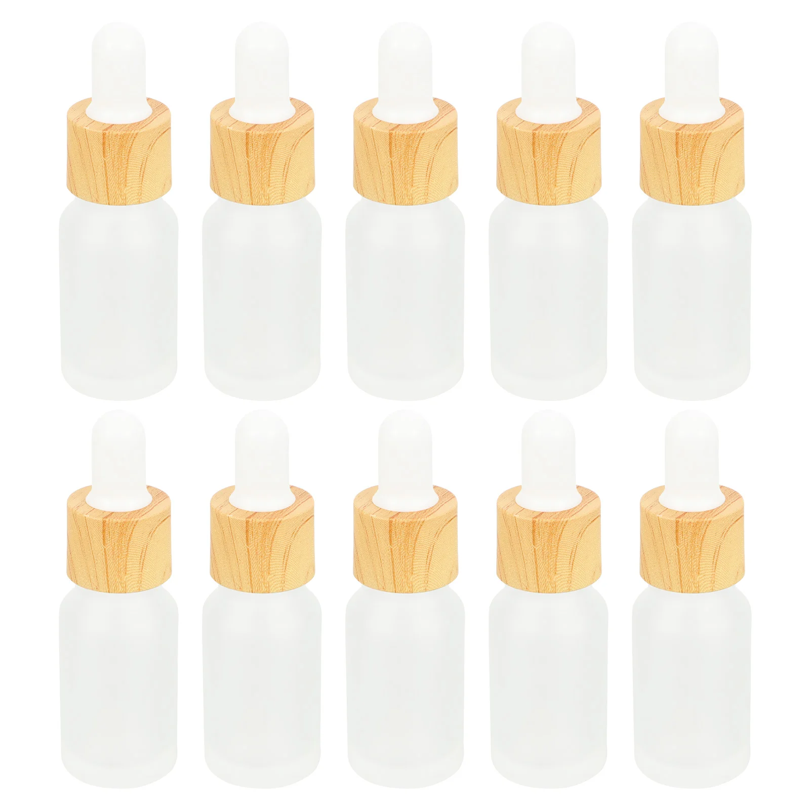 

10 Pcs Dropper Bottle Mini Bottles Glass Makeup Eye Drops Dispenser Travel Essential Oil Container