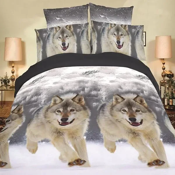 

Wolf Bedding Set Homejoy