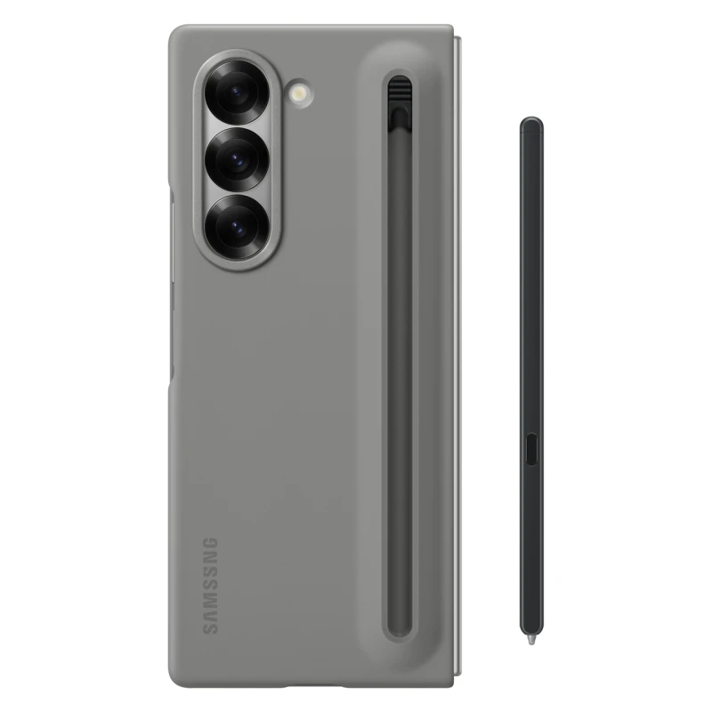 Фото Оригинальный чехол Fold 6, чехол для Samsung Galaxy Z Fold6 S Pen Cover с откидными чехлами Smart Spen 5G №2