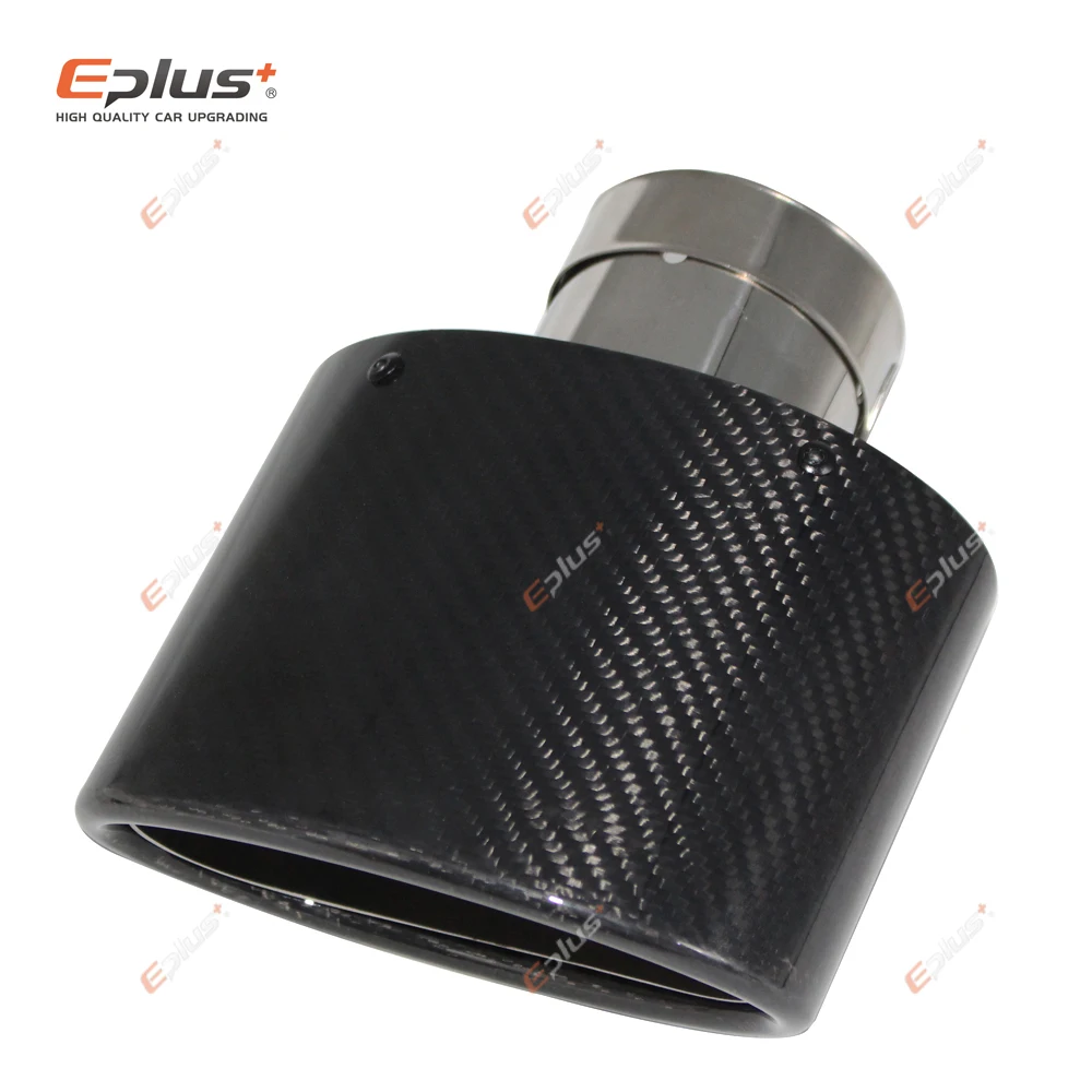 Универсальные глянцевые автомобильные глушители из углеродного волокна