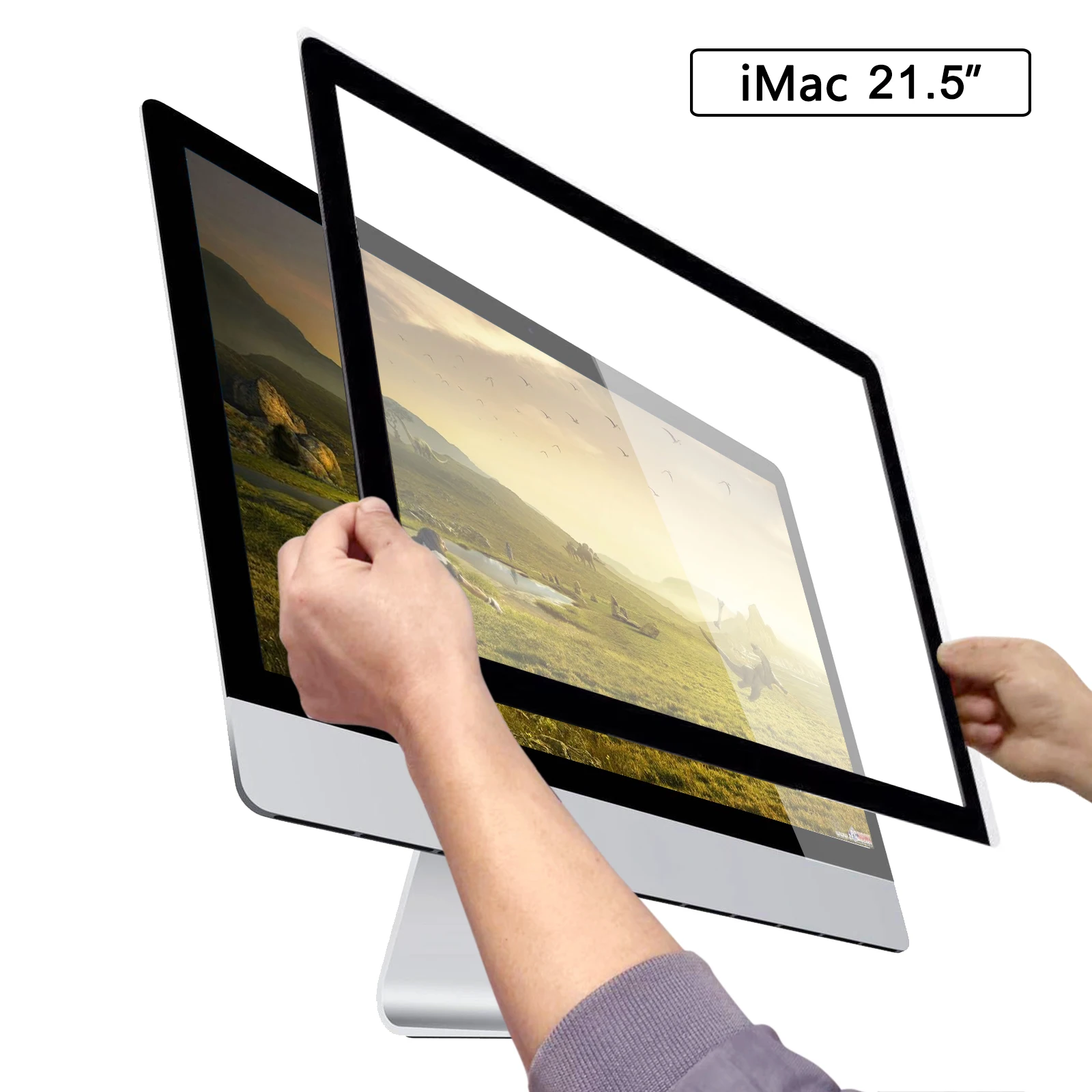21 5 дюймовая Передняя стеклянная рамка замена Для iMac A1418 фирменное стекло 2012 2013 2014