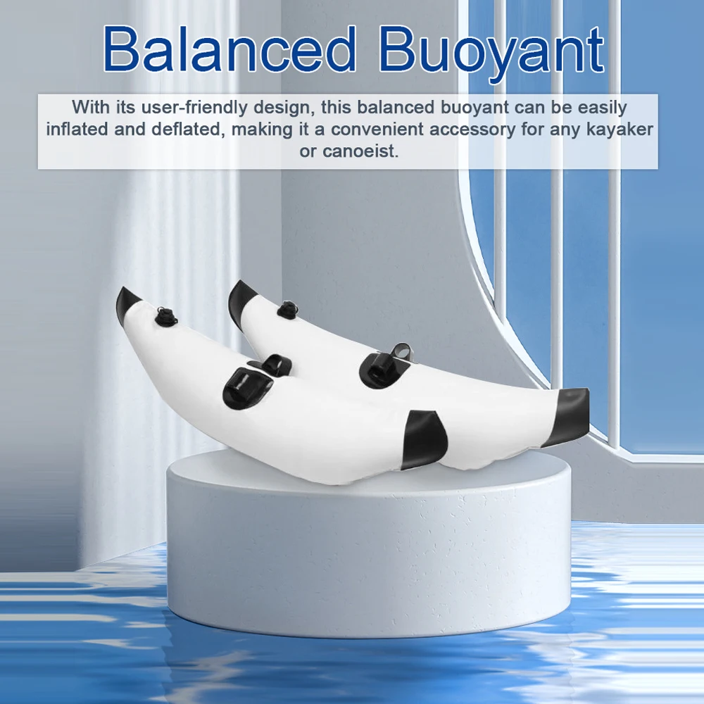 

Каяк надувная рыболовная лодка стоячий плавучий стабилизатор из ПВХ Набор для каякинга гребли Легкая установка сбалансированный плавучий комплект