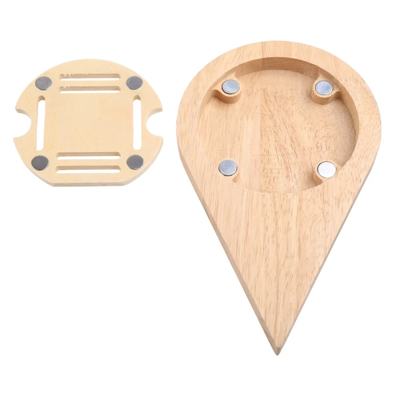 

Wooden Medal Hanger Water Drop Medals Display Stand Holder Stitching Storage Case for Sports Medals Awards Displays Home