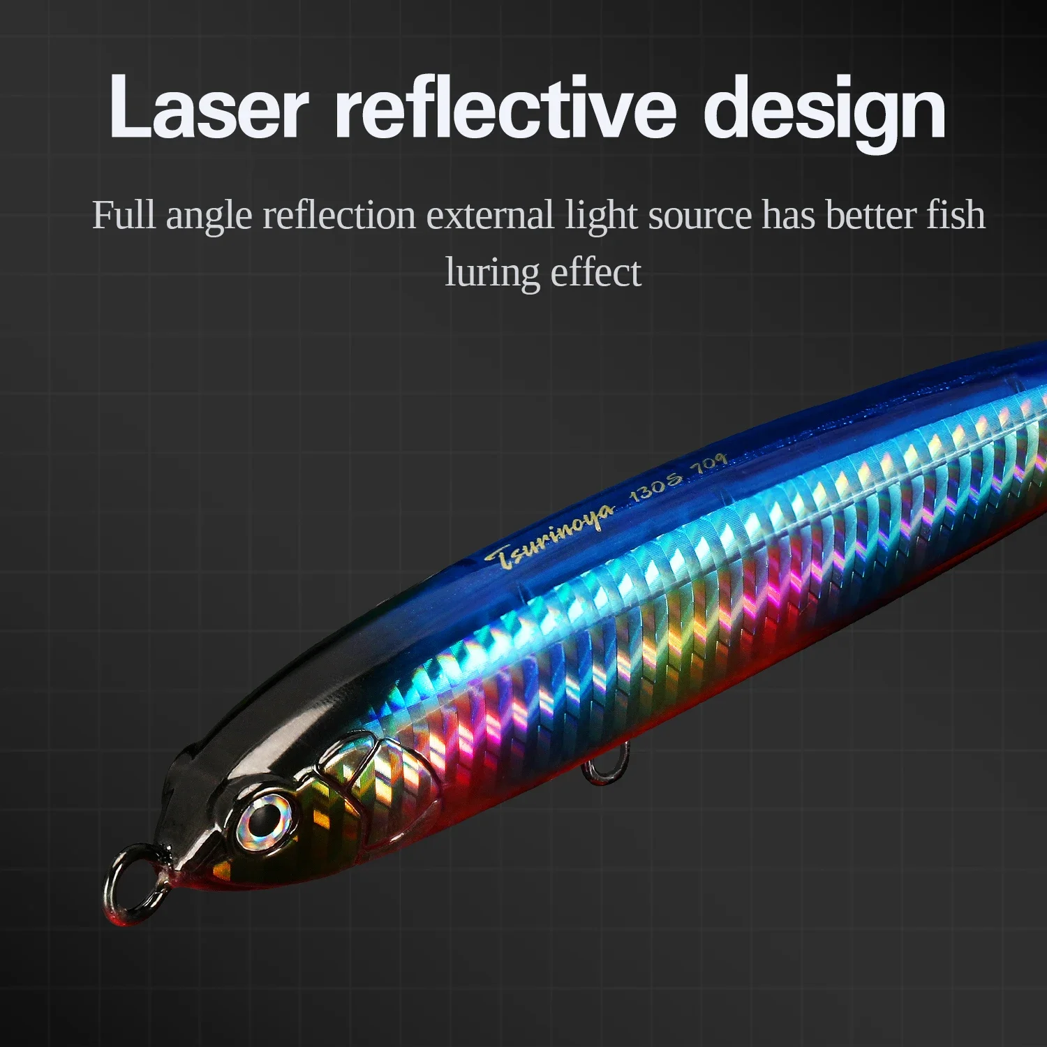 Фото TSURINOYA Offshore Stickbait Pencil 130S Тонущая приманка 130 мм 70 г SW Game Tuna GT Saltwater Big Game Жесткие приманки №3