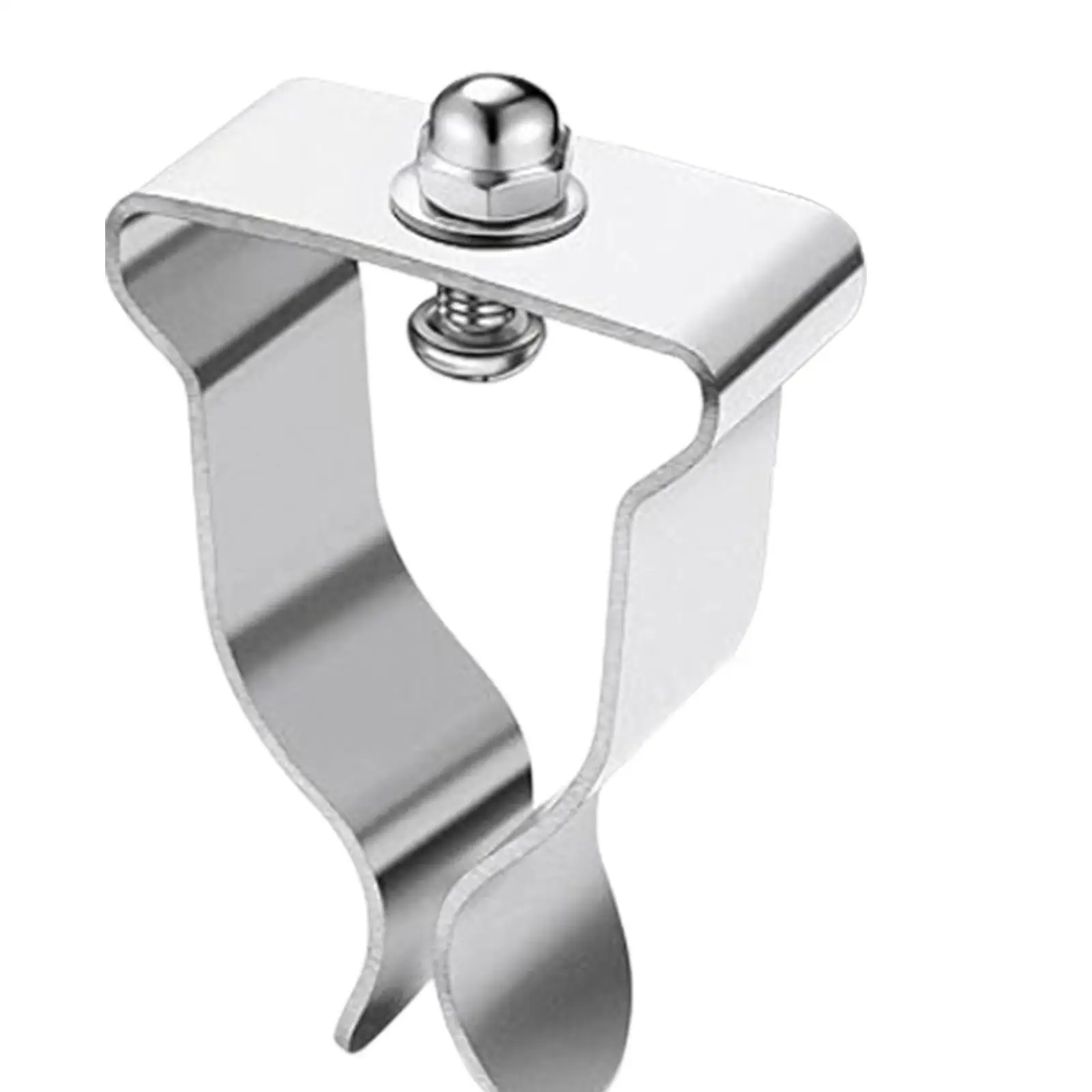5Pcs Window Well Cover Clips Metal with Screws Nuts Hardware Kit Clamps Wear Resistant Accessories High Performance Multipurpose