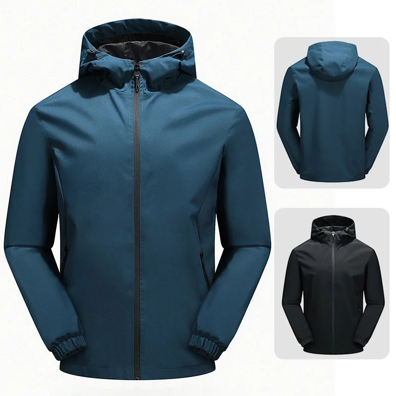 

Men New Style Outdoor Windbreaker Jackets Mens Stormsuit Autumn Jacket Male Waterproof Mountaineering Coat 2022 5XL