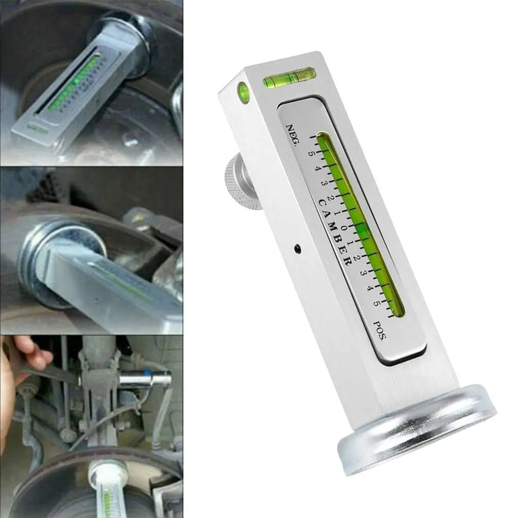 

Adjustable Car Wheel Leveler Car Truck Camber Castor Strut Wheel Alignment Bubble Level Gauge Tool
