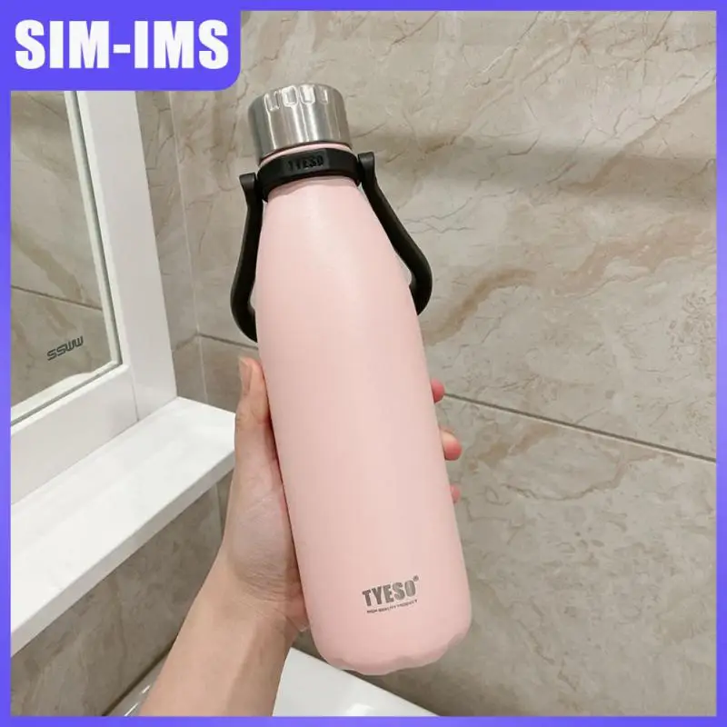 

Simple Multi-function Milk Tea Mug Creative Childrens Cup Portable Thermos Flask Drinkware Heat Dissipation Daily Seal Fashion