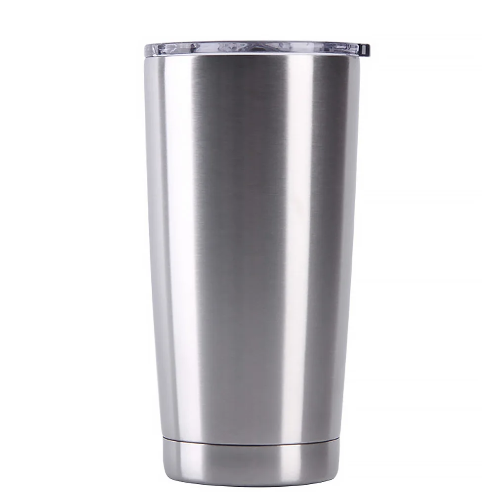 

Double Wall Vacuum Insulated Cup Travel Coffee Mug Tumbler 20oz with Lid for Ice Drink Hot Beverage