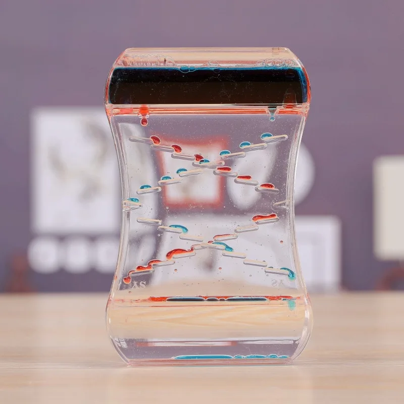 Двухцветная капля масла из акрила