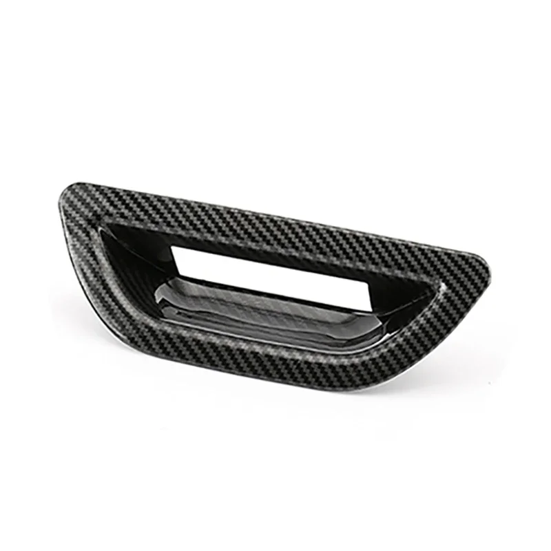 

Наклейка на заднюю дверь автомобиля, хромированная/углеродное волокно, с рисунком для ниссанов X-Track, xтрейл, Rogue, T32, 2014-2019, 1 шт.