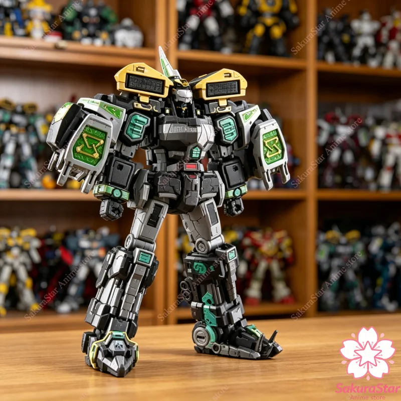 Фото В наличии: Фигурка Lucky Cat Micro Cosmos MC-05 Dragon King MC-03 Beast Lord Dragon Caesar Megazord №1