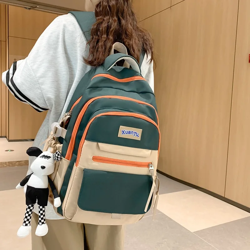 

Детская школьная сумка qlord lybz, сумки для начальной школы для девочек, новинка 2023, сумка через плечо для мальчиков и студентов колледжа, женск...