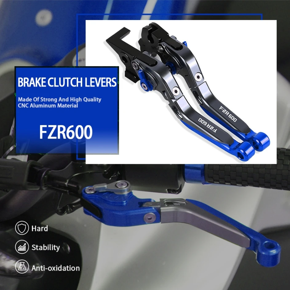 

Motorcycle Accessories CNC Adjustable Folding Extendable Brake Clutch Levers For YAMAHA FZR600 FZR 600 1989 1990 1991 1992 1993