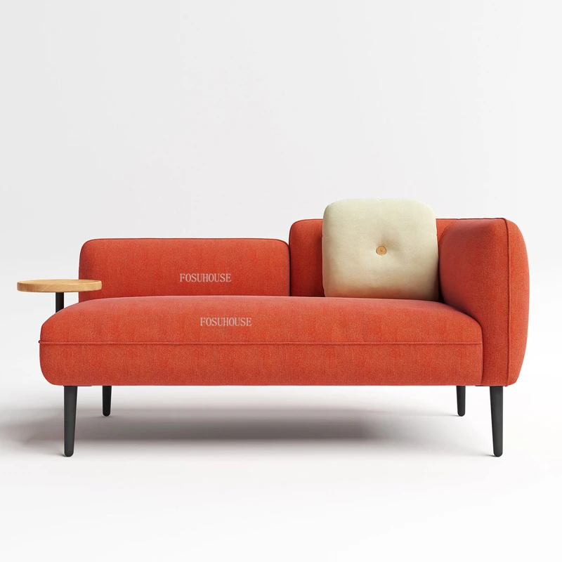 

Скандинавский двойной диван для гостиной, креативные тканевые диваны со спинкой, мебель для гостиной, ленивый стул, современный диван для балкона