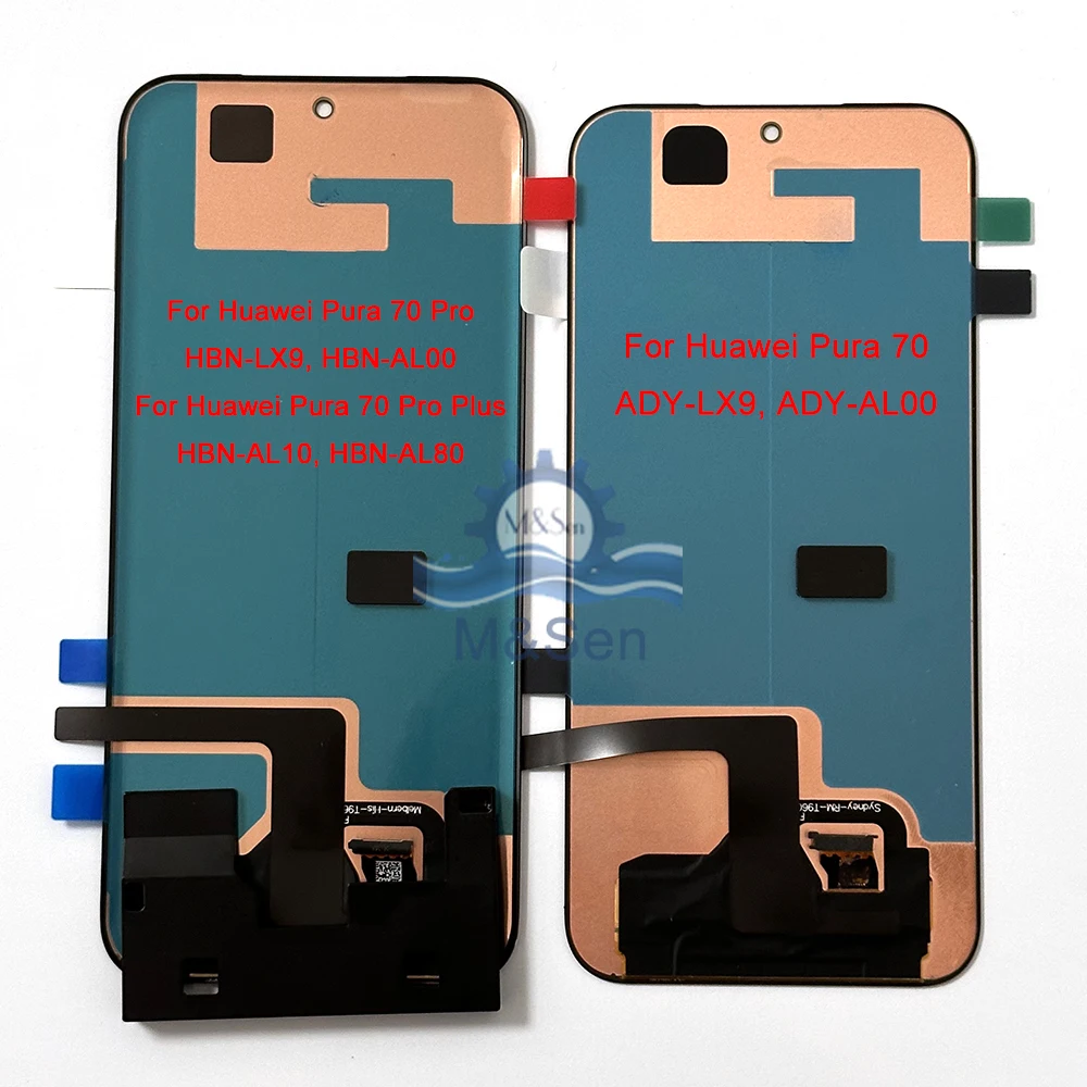 Оригинальный OLED-экран 6 дюйма для Huawei Pura 70 ЖК-дисплей ADY-LX9 сенсорный экран 8 Pura70 Pro