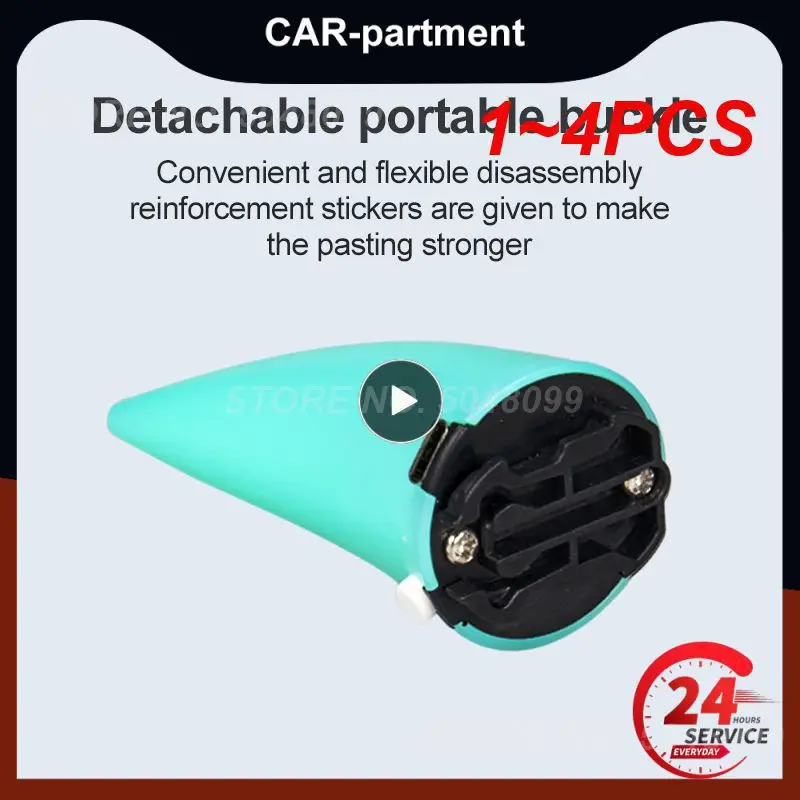 

1 ~ 4 шт. Универсальный мотоциклетный шлем светящийся дьявольский Рог уличные спортивные дьявольские рожки угловой шлем украшение черный зеленый белый