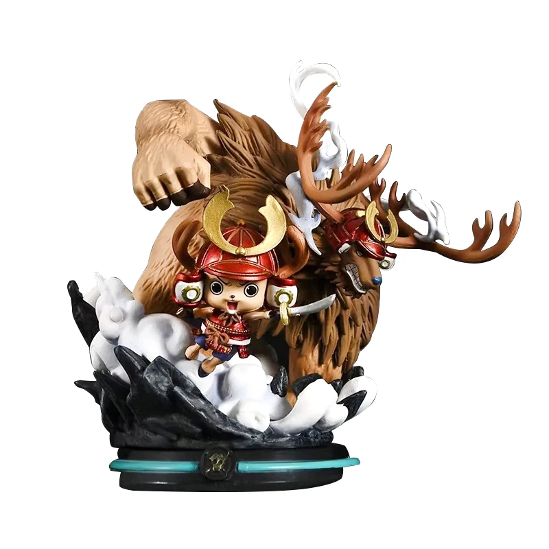 

14cm One Piece Chopper Anime Figures Wano Onigashima Chopper Statue Action Figurine Model Doll Collection Decoration Toy Gift