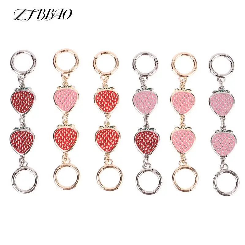 

Strawberry Shaped Replacement Hanging Buckle Chain Bag Chain Strap Extender For Purse Clutch Handbag Extension Chain Accessories