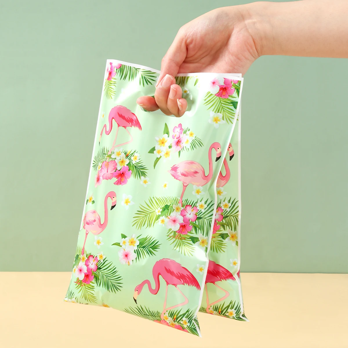Гавайский фламинго удобный Подарочный пакет летние пляжные украшения для дня
