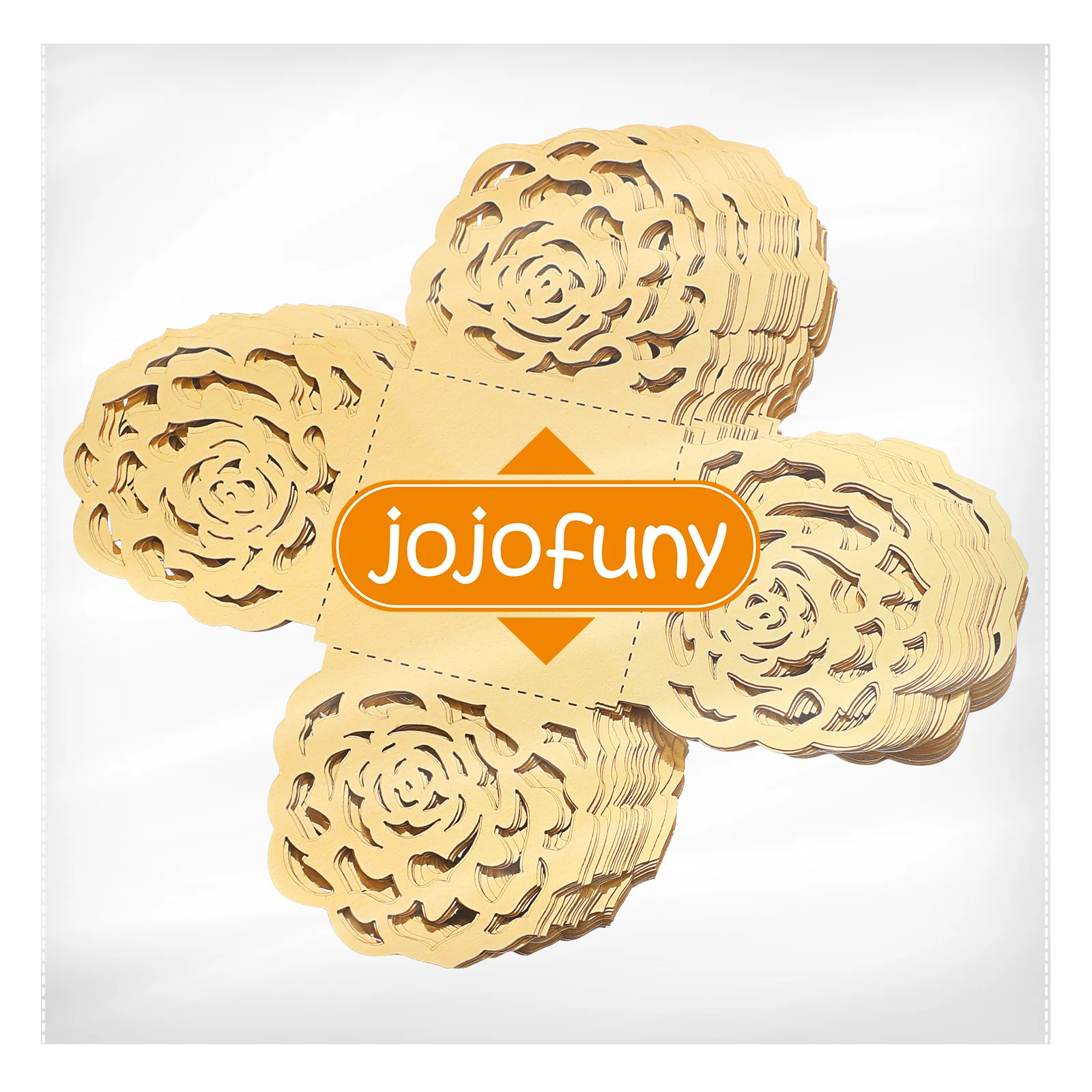 50 шт. шоколадные подносы для конфет квадратные вкладыши кексов золотая отделка