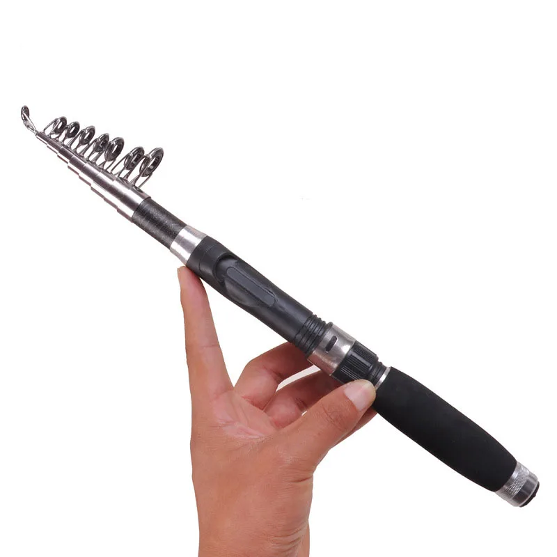 

1 шт., рыболовная удочка из углеродного волокна, сверхтвердая удочка для ловли карпа, нахлыстом, удочки длиной 1,0/1,2/1,5/1,7/1,9/2,1/2,3 м, набор рыболо...