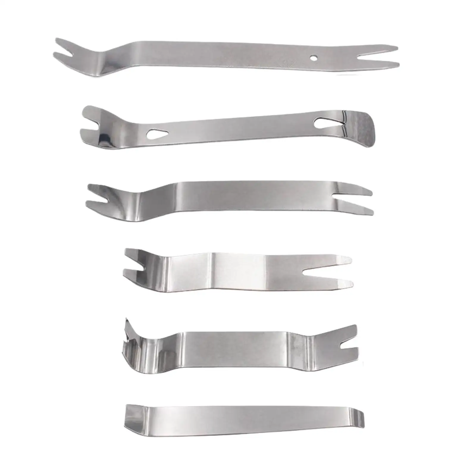 

6x Car Trim Removal Tool Set Radio Door Clip Panel Trim Interior Accessories Removal Stainless Steel Remover Tools tools