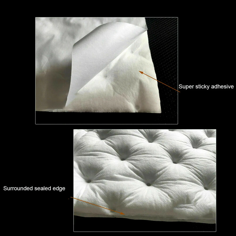 50X80 см 15 мм автомобильный звуковой коврик горячий глушитель шумоизоляционный