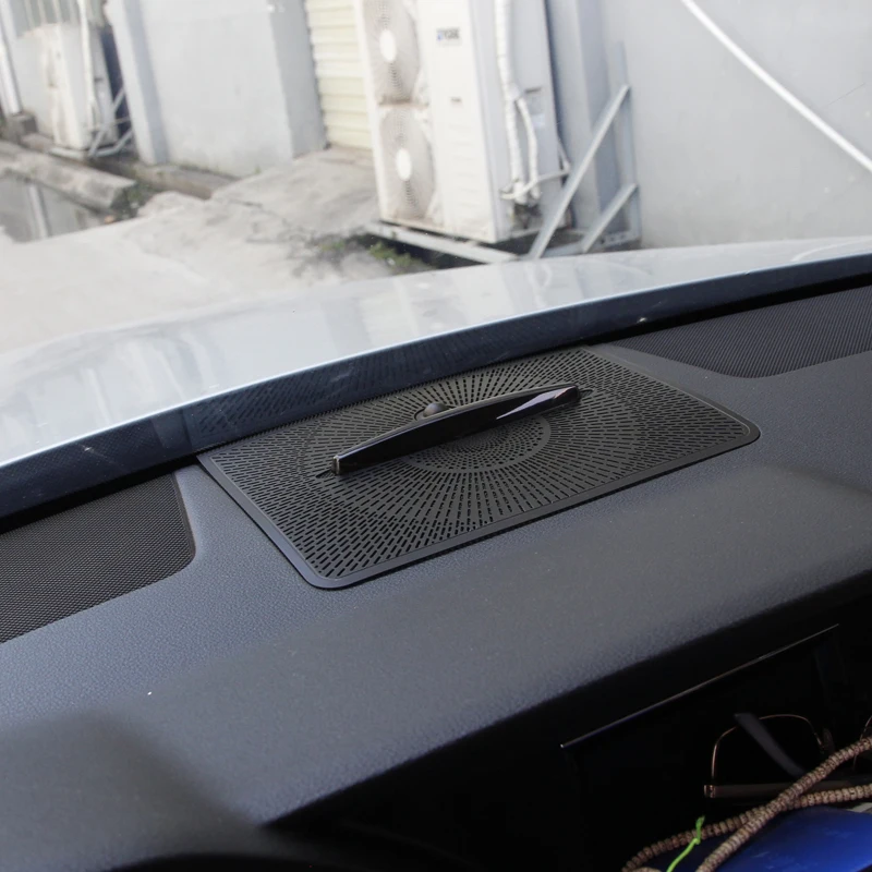 

Black Aluminum Alloy Car Dashboard Speaker Cover Trim For Mercedes benz GLK Class X204 GLK260 300 2008-2015 Accessories