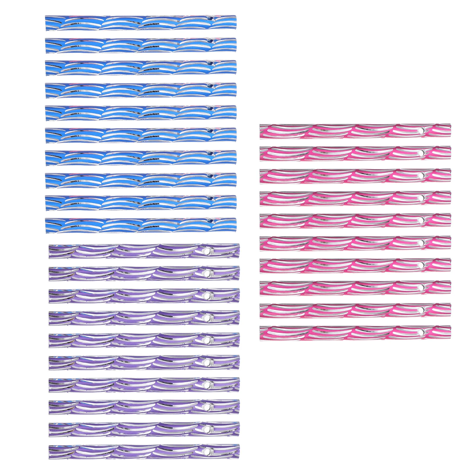 

Wind Chime Tubes Diy Chimes Bell Tube Aluminum Pipes Pipe Parts Supplies Hollow Kit Accessoriesempty Making Crafts Tubing