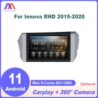 android dsp carplay car radio stereo multimedia video player navigation gps for toyota innova 2015 2018 rhd 2 din dvd