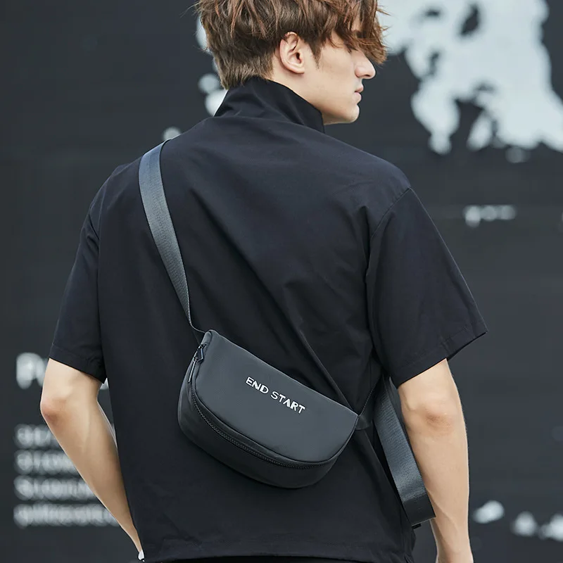 Men's Messenger Bag Small Bag Crossbody Bag Casual Canvas Sling bag