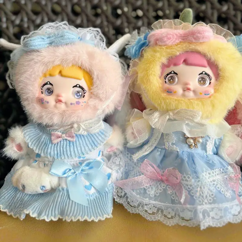 Ткань для куклы 20 см/хлопковая кукла Nommi милое и платье Лолиты сменная одежда