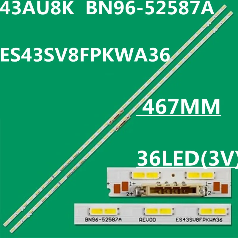 50 шт. светодиодная лента для 43AU8K S1A8-430SM0-R0 LM41-01040A UN43AU8000 UA43AU8000 UA43AU9000 UE43AU9070U UE43AU9079U