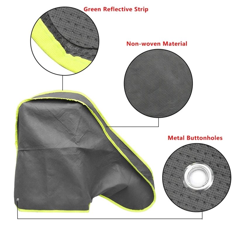 

Trailer Hitch Dustproof Cover with Reflective Strip Towing Hitch Cover Protector Waterproof Windproof Capstan
