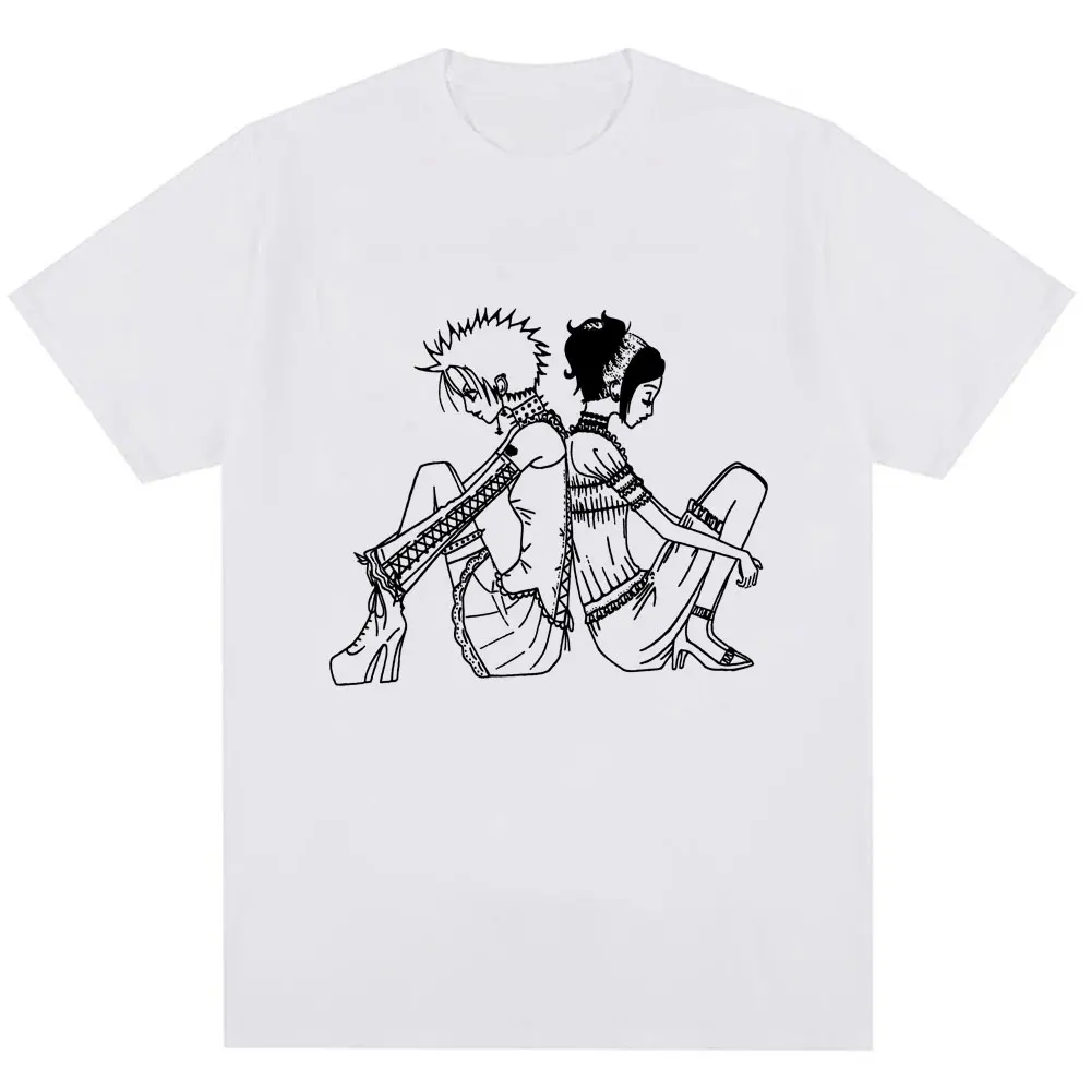 Аниме Black Stones NANA Osaki Harajuku футболки для мужчин и женщин большие модные творчества