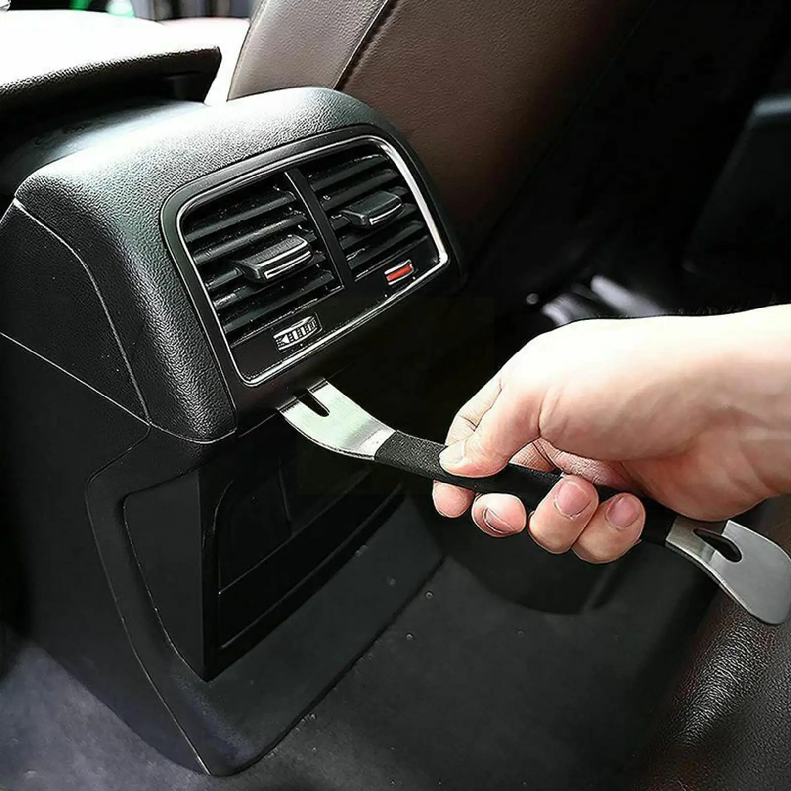 

Инструмент для снятия обшивки автомобиля, стальной прочный Двухсторонний Привод для снятия обшивки двери, Панель Крепления, клемма уровня ...