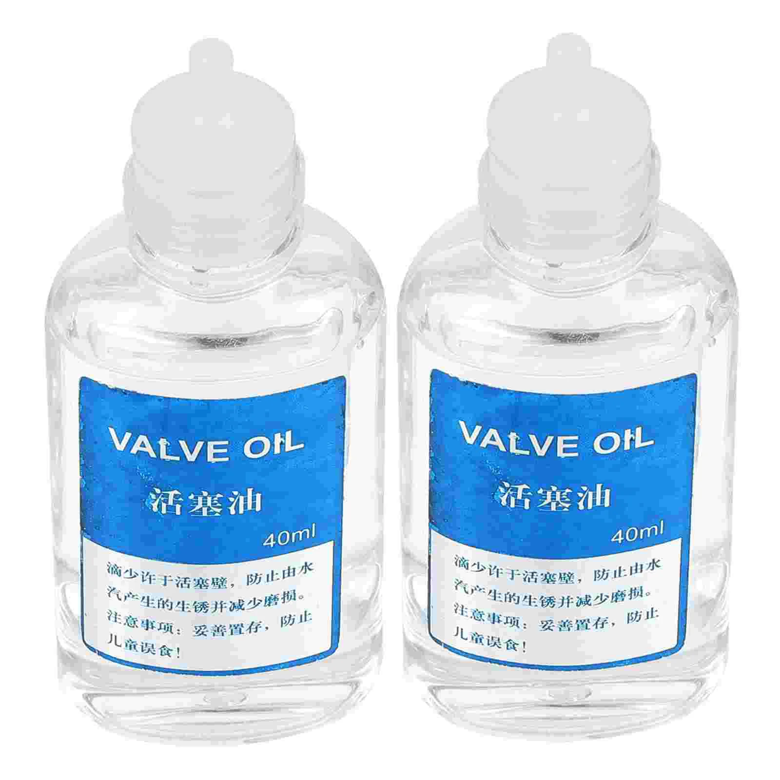 

2pcs Trombone Lubrication Oil Instrument Oil Friction Reduce Lubricants