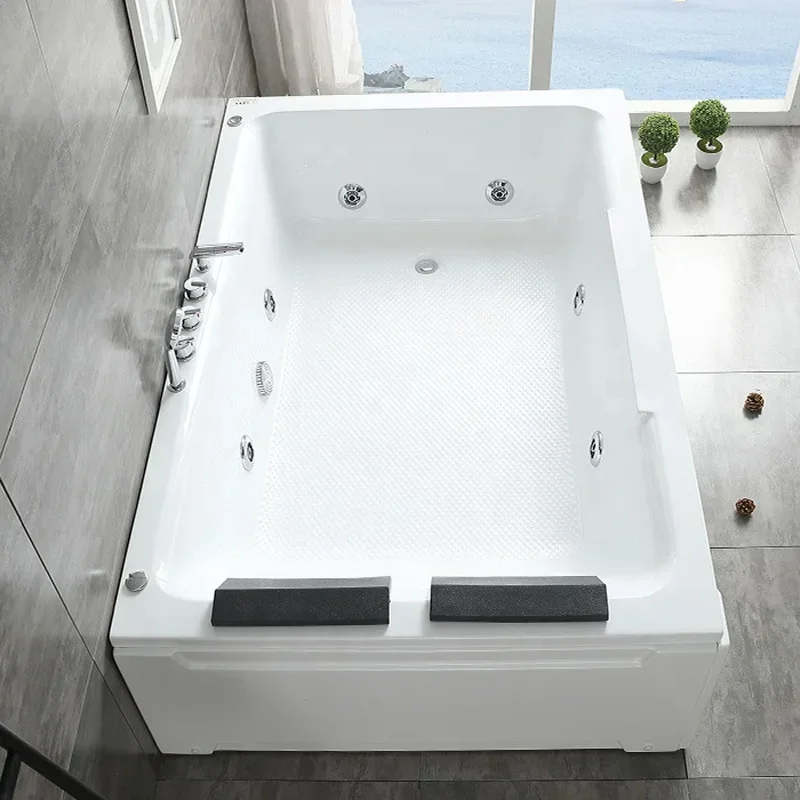 Комнатная массажная ванна акриловая автономная Jakuzi на 2 человека гидромассажная