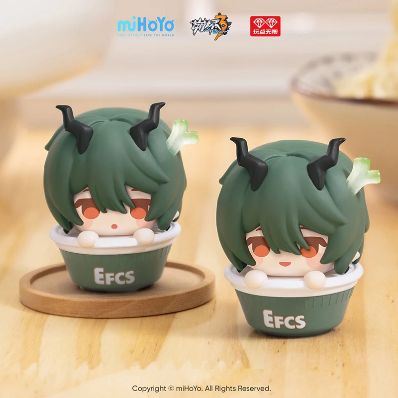 Фото Фигурки героев Honkai Impact 3, модель Aponia Eden Griseo Fu Hua Su Elysia, штабелируемые игрушки, серия лапши быстрого приготовления, оригинал №4