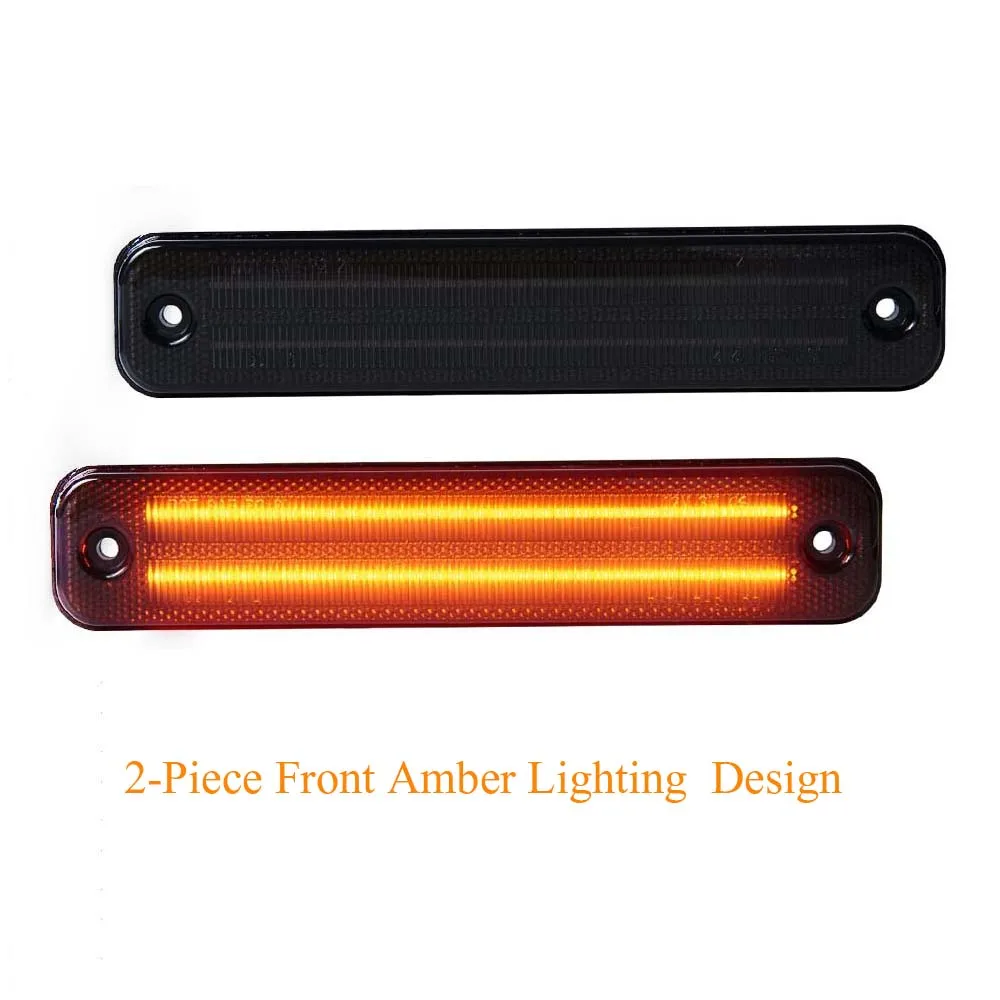 

Светодиодный предупредительный стробоскоп для 2004 2005 Hummer H2 2003-2009, передний/задний светодиодный желтый бокосветильник габаритный фонарь, s-лампы, ходовая сигнальная лампа для автомобиля